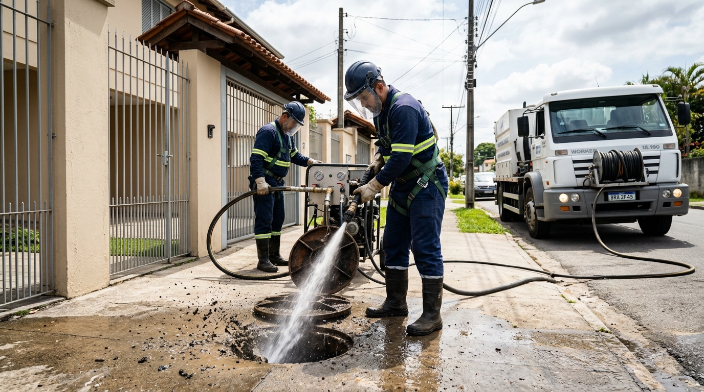 Hidrojateamento perto de mim em Ribeirão Preto-SP